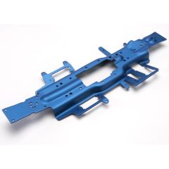 Chassis, revo 3.3 (extended 30mm) (3mm 6061-t6 aluminum) (anodized blue)