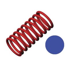 Spring, shock (red) (gtr) (5.9 rate blue) (std. rear 120mm) (1 pair) (TRX-5444)