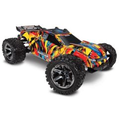 Traxxas Rustler 4x4 VXL brushless truggy RTR - Solar Flare