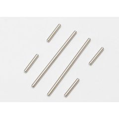 Suspension pin set (front or rear), 2x46mm (2), 2x14mm (4)