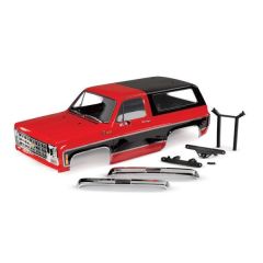 Body Chevrolet Blazer (1979), complete (rood) (TRX-8130R)