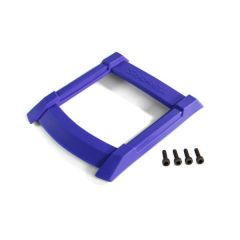 Skid plate, roof (body) (blue)/ 3x12mm CS (4) (TRX-8917X)