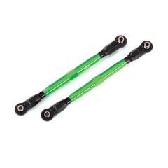 Toe links, front (TUBES green-anodized, 6061-T6 aluminum) (2) (TRX-8997G)