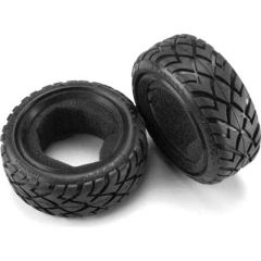 Tires, Anaconda 2.2" (wide, front) (2)/foam inserts (Bandit) (soft compound)