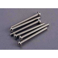 Screws, 3x30mm roundhead machine (6)