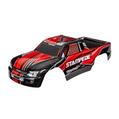 Traxxas - Body, Stampede (VXL) - Rood (TRX-3651)