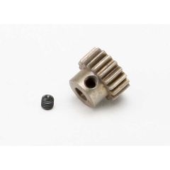 Traxxas 18-t pinion (32-pitch) (hardened steel) (fits 5mm shaft)/ set screw