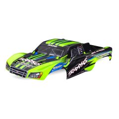 Traxxas - Body, Slash 2WD (also fits Slash VXL & Slash 4X4), Green (painted, decals applied)(Clipless)(TRX-5924-GRN)