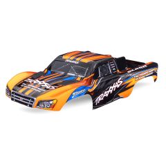 Traxxas - Body, Slash 2WD (also fits Slash VXL & Slash 4X4), Orange (painted, decals applied) (Clipless) (TRX-5924-ORNG)