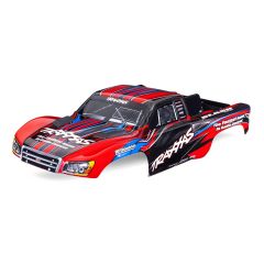 Traxxas - Body, Slash 2WD (also fits Slash VXL & Slash 4X4), Red (painted, decals applied) (Clipless) (TRX-5924-Red)