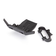 Bumper, front/ bumper support (TRX-6736)