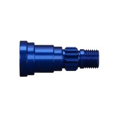 Stub axle, aluminum (blue-anodized) (1) (TRX-7768)