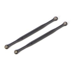 Traxxas - Toe links, 202.5mm (187.5mm center to center) (black) (2) (TRX-7897)