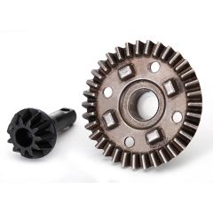 Ring gear, differential/ pinion gear, differential (TRX-8279)