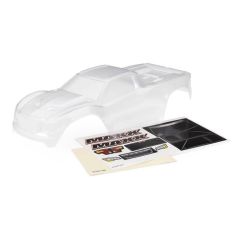 Traxxas - Body, Maxx (clear, requires painting)/ window masks/ decal sheet (fits Maxx with extended chassis (352mm wheelbase) (TRX-8918)