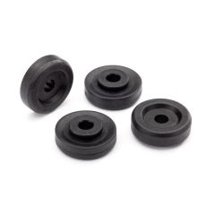 Wheel washers, black (4) (TRX-8957)