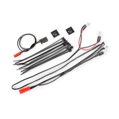 Traxxas LED light harness/ power harness/ zip ties (9)/ mounts (2) (fits #9333 or 9335 body) (TRX-9385)