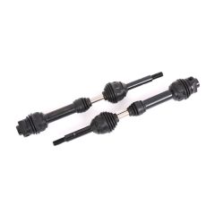 Traxxas - Driveshafts, rear, steel-spline constant-velocity (complete assembly) (2) (TRX-9450R)