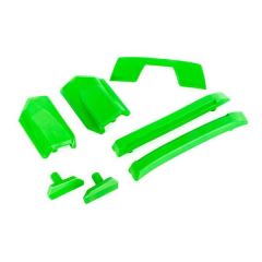 Traxxas - Body reinforcement set, green/ skid pads (roof) (fits #9511 body) (TRX-9510G)