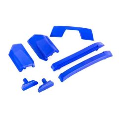 Traxxas - Body reinforcement set, blue/ skid pads (roof) (fits #9511 body) (TRX-9510X)