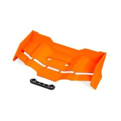 Traxxas - Wing/ wing washer (orange) (TRX-9517T)