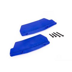 Traxxas - Mud guards, blue, (left and right)/ 3x15 CCS (2)/ 3x25 CCS (2) (TRX-9519X)