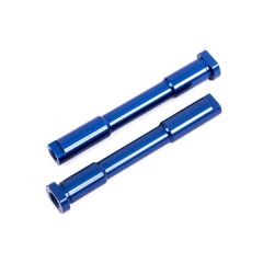 Traxxas - Bellcrank posts, steering (aluminum, blue-anodized) (TRX-9525)