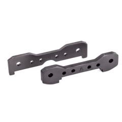 Traxxas - Tie bars, front, 6061-T6 aluminum (dark titanium-anodized) (TRX-9527A)