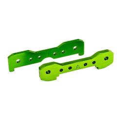 Traxxas - Tie bars, front, 6061-T6 aluminum (green-anodized) (TRX-9527G)