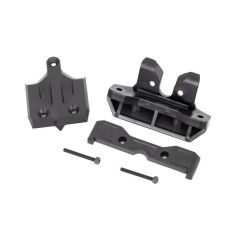 Traxxas - Bumper, rear/ skidplate, rear/ tie bar mount, rear/ 3x25 CS (2) (TRX-9536)