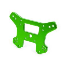 Traxxas - Shock tower, front, 6061-T6 aluminum (green-anodized) (TRX-9539G)