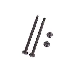 Traxxas - Suspension pins, outer, front, 3.5x48.2mm (hardened steel) (2)/ M3x0.5mm NL, flanged (2) (TRX-9542)