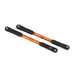 Traxxas - Aluminum Camber links, rear (2) (orange-anodized) (TRX-9548T)