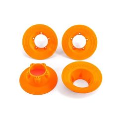 Traxxas - Wheel covers, orange (4) (fits #9572 wheels) (TRX-9569T)