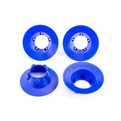 Traxxas - Wheel covers, blue (4) (fits #9572 wheels) (TRX-9569X)