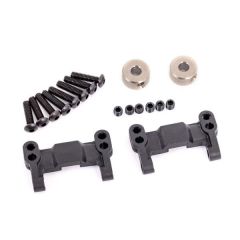 Traxxas - Mounts, sway bar/ collars (front and rear) (TRX-9597)