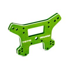 Traxxas - Shock tower, front, 7075-T6 aluminum (green-anodized) (TRX-9639G)