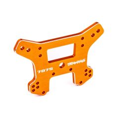 Traxxas - Shock tower, front, 7075-T6 aluminum (orange-anodized) (TRX-9639T)