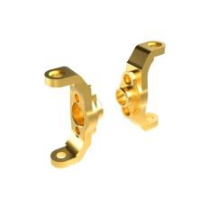 Traxxas - Caster blocks, brass (4 grams) (left & right) (TRX-9733)