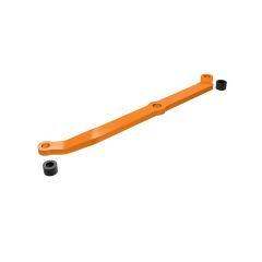 Traxxas - Aluminium steering link & servo horn - Oranje (TRX-9748-ORNG)