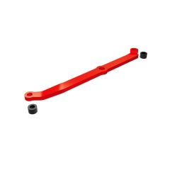 Traxxas - Aluminium steering link & servo horn - Rood (TRX-9748-RED)