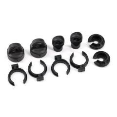 Traxxas - Shock cap (2)/ spring perch (2)/ rod end (2)/ spring preload spacer (4) (TRX-9762A)