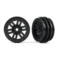 Traxxas - Wheels, 1.0 (black) (2) (TRX-9768)