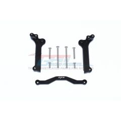 Aluminium Front Shock Mount, Black - Traxxas Maxx