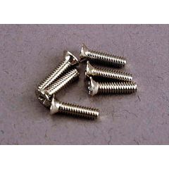 Screws, 3x12mm washerhead self-tapping (6)