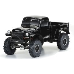 Proline 1946 Dodge Power Wagon Tough-Color (zwart) Body Voor 1/10 Crawlers (313mm W/B)