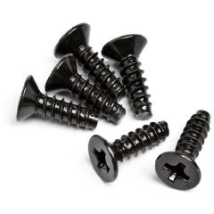 HPI - Tp flat head screw m3 x 10mm (6 pcs) (Z577)