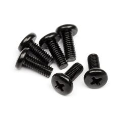 HPI - Binder head screw m4x10mm (6pcs) (Z613)