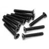 Flat head screw m3x18mm (hex socket/10pcs)
