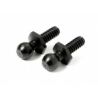Ball end 4-40 black (Z136)